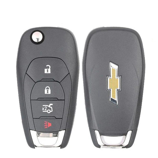 2016-2019 Chevrolet Cruze / 4-Button Flip Key / PN: 5933402 / LXP-T004 / XL8 / 433 MHz / OEM REFURB 2016-2019 Chevrolet Cruze / 4-Button Flip Key / PN: 5933402 / LXP-T004 / XL8 / 433 MHz / OEM REFURB